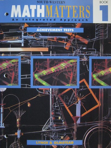 (image for) Math Matters Book 1 Achievement Tests (P) by Lynch & Olmstead