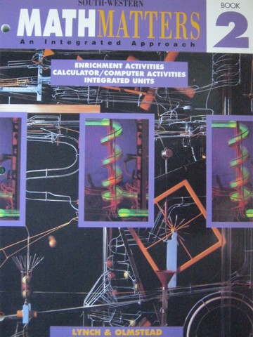 (image for) Math Matters Book 2 Enrichment Activities (P) by Lynch,