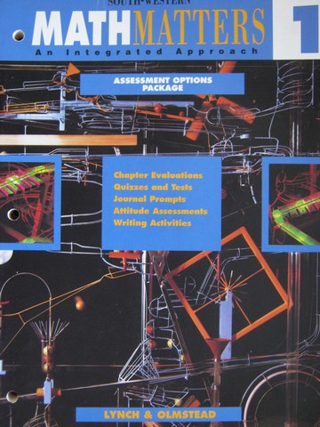 (image for) Math Matters Book 1 Assessment Options Package (P) by Lynch
