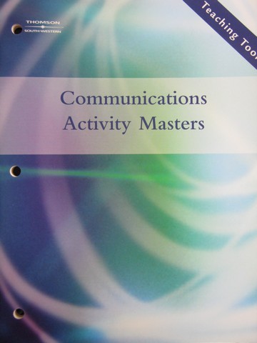 (image for) Teaching Tools: Communications Activity Masters (TE)(P)
