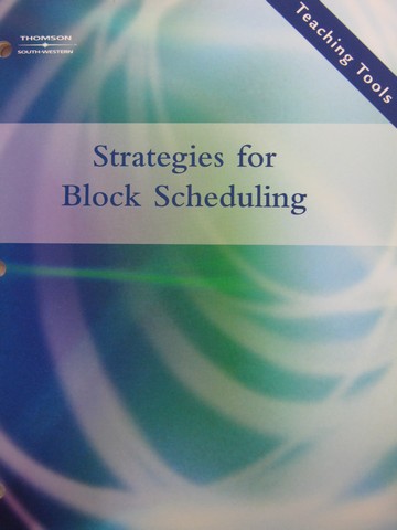 (image for) Teaching Tools: Strategies for Block Scheduling (TE)(P)
