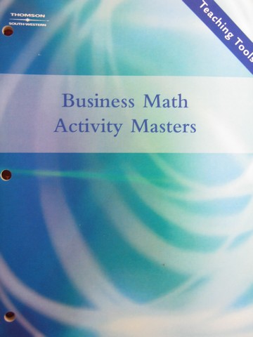 (image for) Teaching Tools: Business Math Activity Masters (TE)(P)