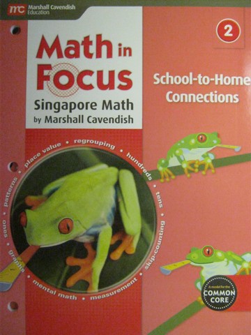 (image for) Math in Focus 2 Common Core School-to-Home Connections (P)