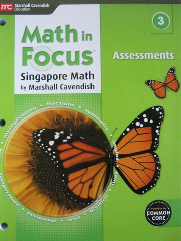 (image for) Math in Focus 3 Common Core Assessments (P) by Jalil,