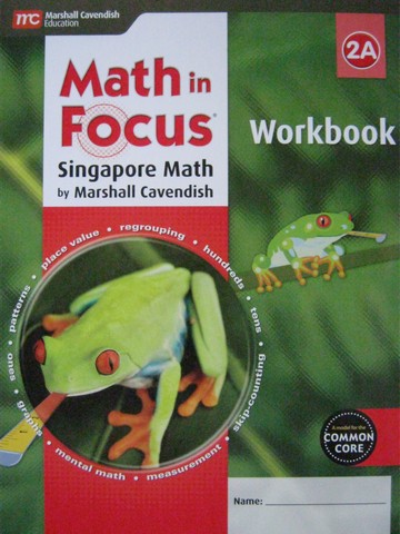 (image for) Math in Focus 2A Common Core Workbook (P) by Kheong,