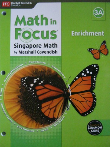 (image for) Math in Focus 3A Common Core Enrichment (P) by Kheong & Cheng
