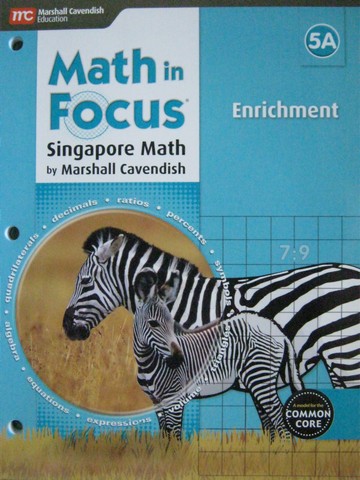 (image for) Math in Focus 5A Common Core Enrichment (P) by Kheong & Cheng