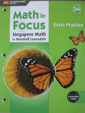 (image for) Math in Focus 3A Common Core Extra Practice (P) by Bernice Wah