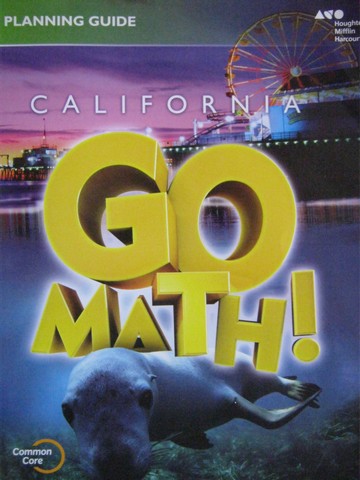 (image for) California Go Math! 1 Common Core Planning Guide (CA)(P)
