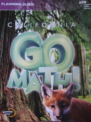 (image for) California Go Math! 3 Common Core Planning Guide (CA)(P)