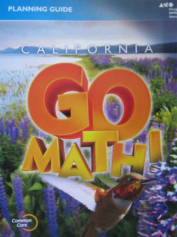 (image for) California Go Math! 4 Common Core Planning Guide (CA)(P)