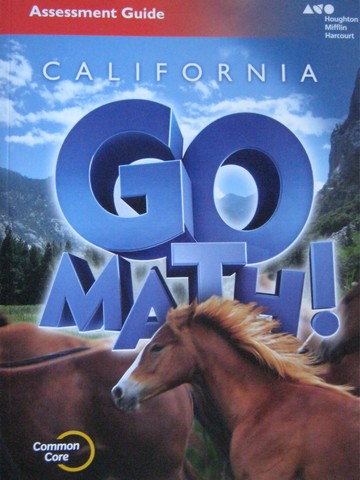 (image for) California Go Math! 6 Common Core Assessment Guide (CA)(P)