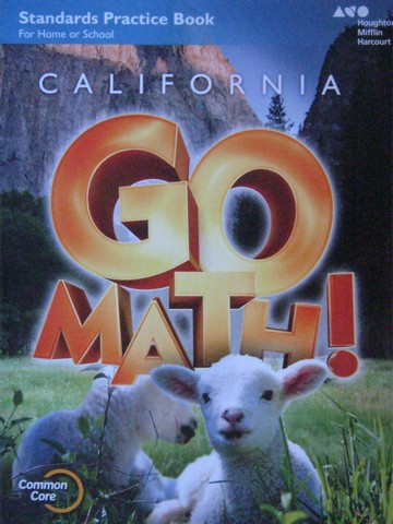 (image for) California Go Math! K Common Core Standards Practice Book (P)