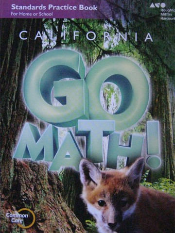 (image for) California Go Math! 3 Common Core Standards Practice Book (P)