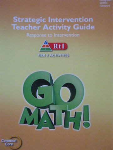 (image for) Go Math! 5 Common Core Tier 2 Activities TG (TE)(P)