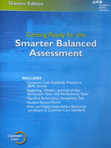 (image for) Getting Ready for the Smarter Balanced Assessment 4 TE (TE)(P)