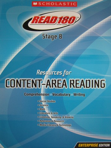 (image for) Read 180 Stage B Enterprise Edition Resources for Content (P)
