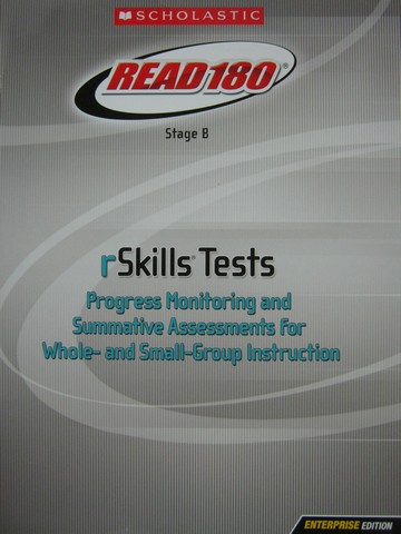 (image for) Read 180 Stage B Enterprise Edition rSkills Tests (P)