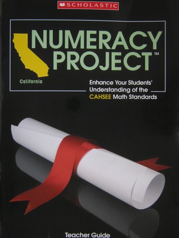 (image for) Numeracy Project Teacher Guide (CA)(TE)(P)