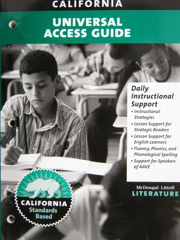 (image for) ML Literature 8 Universal Access Guide (CA)(P)