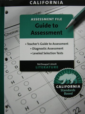 (image for) ML Literature 8 Guide to Assessment (CA)(P)