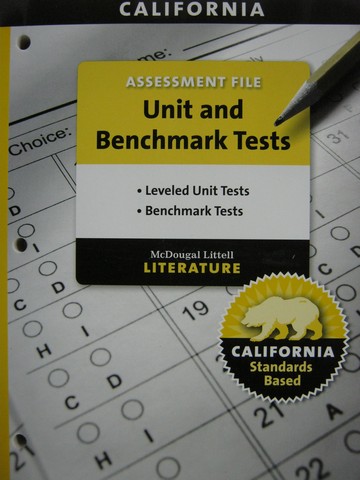 (image for) ML Literature 6 Assessment File Unit & Benchmark Tests (CA)(P)