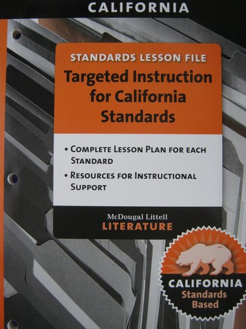 (image for) Literature 9 Targeted Instruction for California (CA)(P)