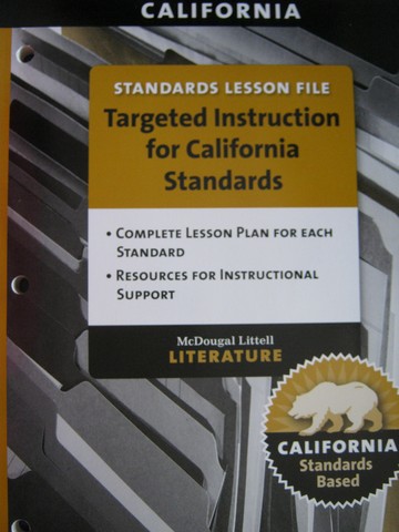 (image for) Literature 11 Targeted Instruction for California (CA)(P)