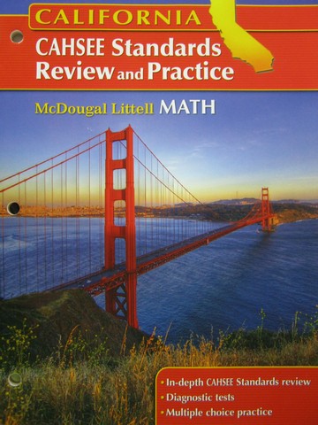 (image for) ML Math CAHSEE Standards Review & Practice (CA)(P)