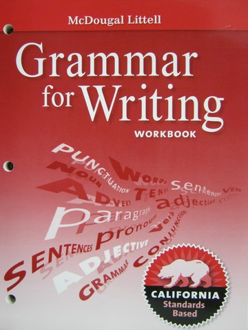 (image for) Grammar for Writing 7 Workbook (CA)(P)