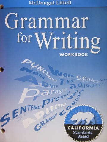 (image for) Grammar for Writing 10 Workbook (CA)(P)