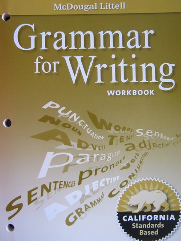 (image for) Grammar for Writing 11 Workbook (CA)(P)
