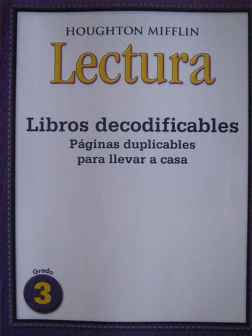 (image for) Lectura 3 Libros decodificables Paginas duplicables (P)
