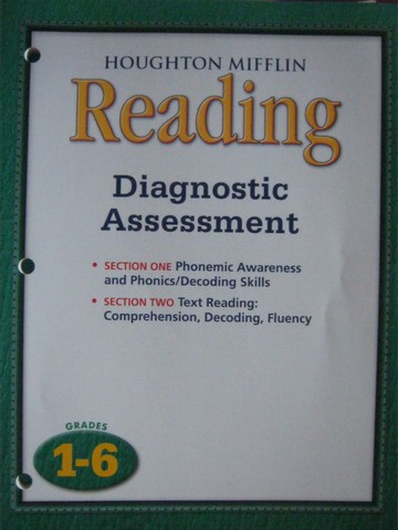 (image for) Reading Grades 1-6 Diagnostic Assessment (P)