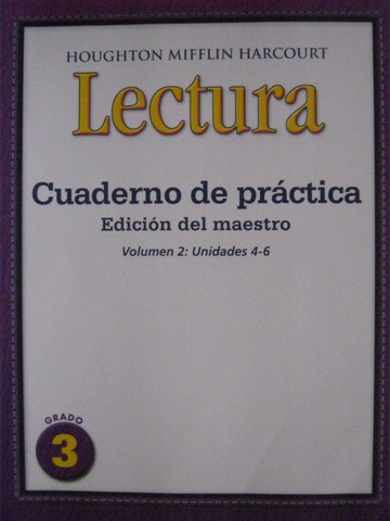 (image for) Lectura 3 Cuaderno de practica TE Volume 2 (TE)(P)