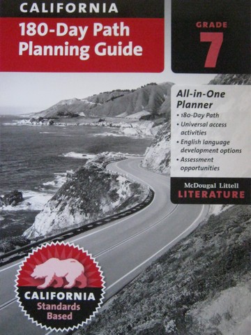 (image for) Literature 7 180-Day Path Planning Guide (CA)(P)