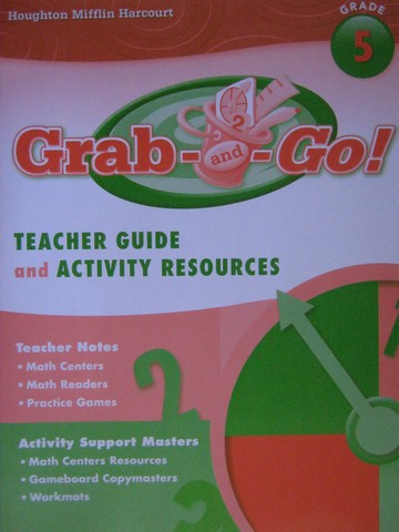 (image for) Grab-and-Go! 5 Teacher Guide & Activity Resources (TE)(P)