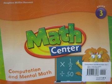 (image for) Math Center 3 Set 1 Computation & Mental Math (Pk)