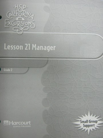 (image for) California Excursions 2 Lesson 21 Manager (CA)(P)