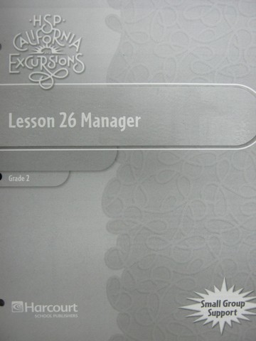 (image for) California Excursions 2 Lesson 26 Manager (CA)(P)