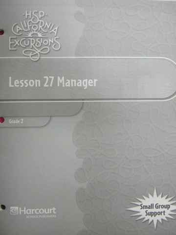 (image for) California Excursions 2 Lesson 27 Manager (CA)(P)