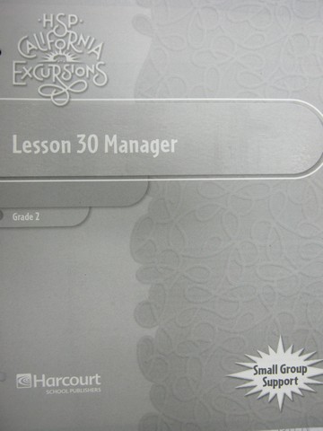 (image for) California Excursions 2 Lesson 30 Manager (CA)(P)