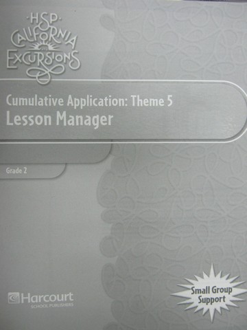 (image for) California Excursions 2 Theme 5 Lesson Manager (CA)(P)
