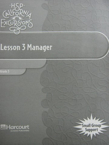 (image for) California Excursions 3 Lesson 3 Manager (CA)(P)