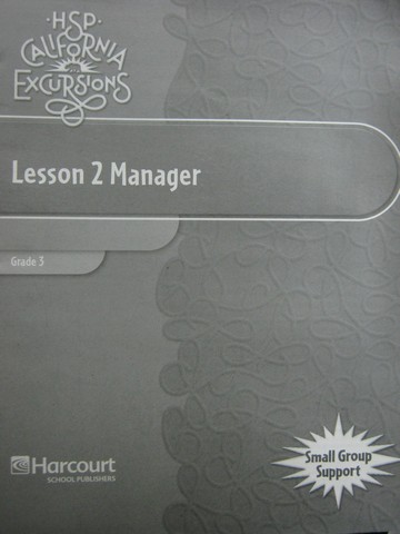 (image for) California Excursions 3 Lesson 2 Manager (CA)(P)