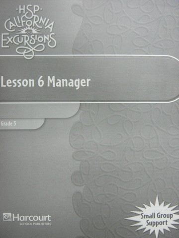 (image for) California Excursions 3 Lesson 6 Manager (CA)(P)
