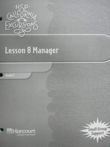 (image for) California Excursions 3 Lesson 8 Manager (CA)(P)