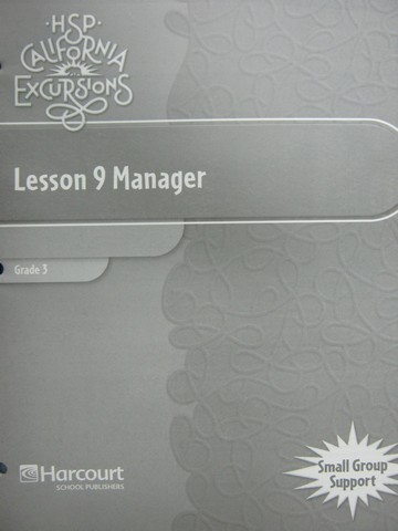 (image for) California Excursions 3 Lesson 9 Manager (CA)(P)