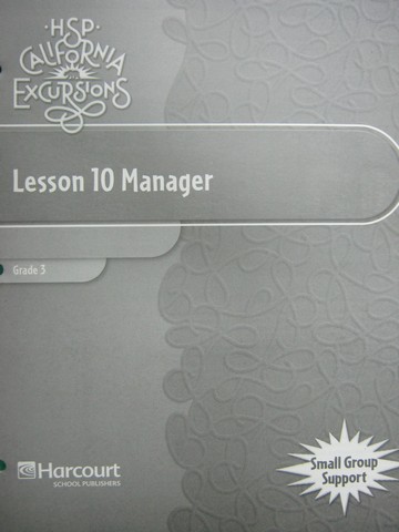(image for) California Excursions 3 Lesson 10 Manager (CA)(P)