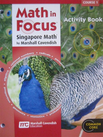 (image for) Math in Focus Course 1 Common Core Activity Book TE (TE)(P)